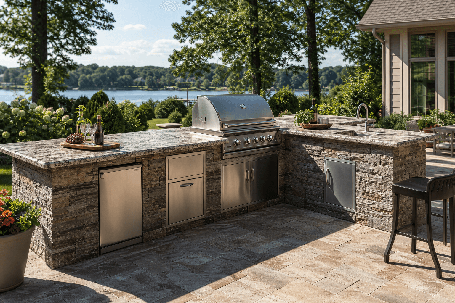 Outdoor BBQ Tops